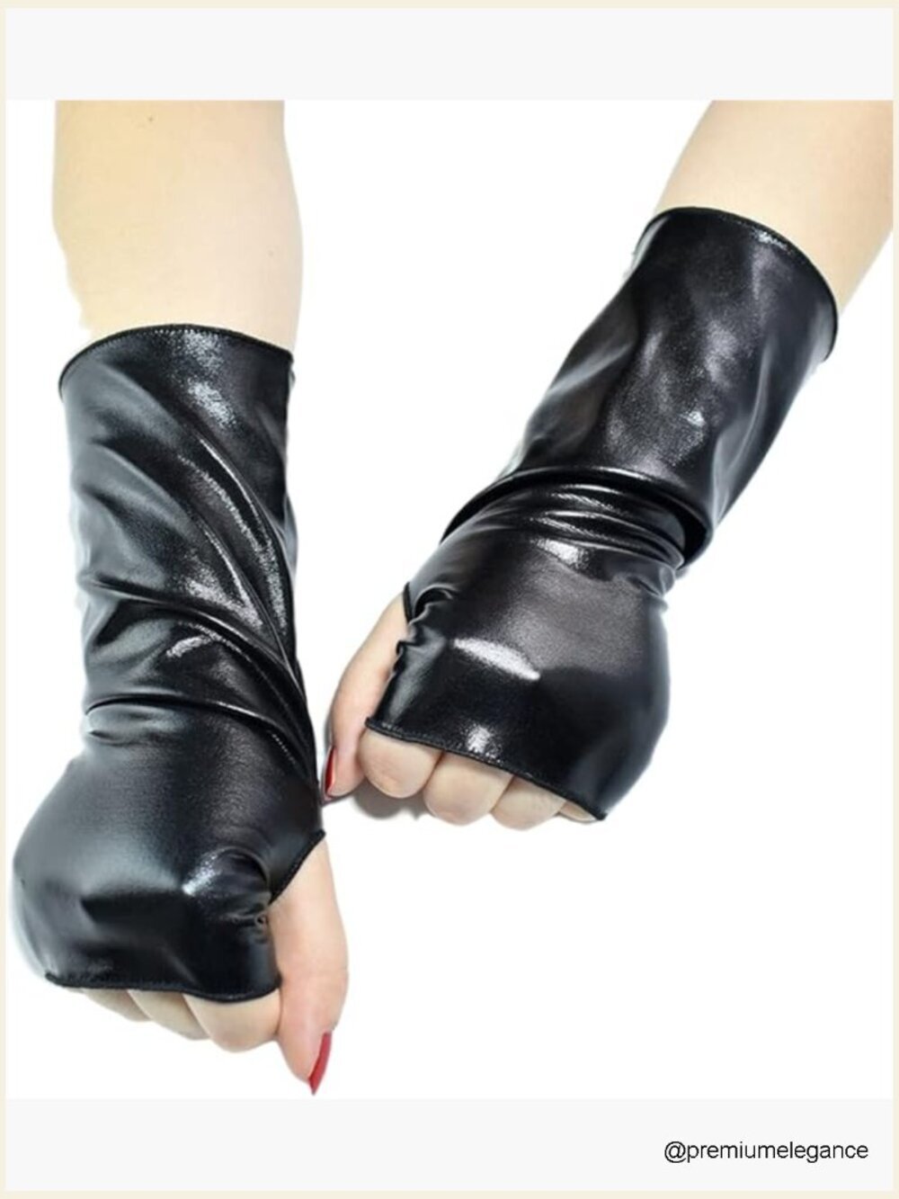 Gothic Steampunk Fingerless Arm Sleeves - One Size Elas